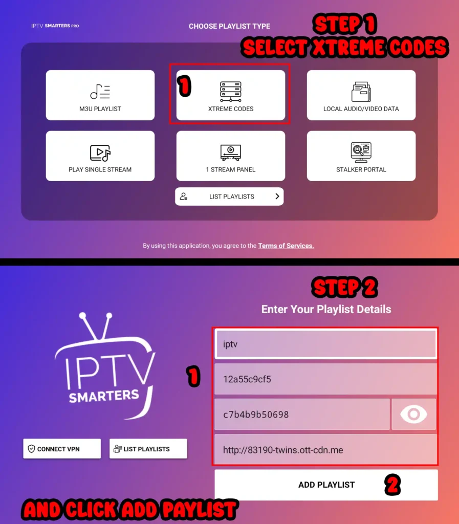 How to Login Using Xtream Codes